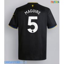 Camisa de time de futebol Manchester United Harry Maguire #5 Replicas 3º Equipamento 2025-26 Manga Curta
